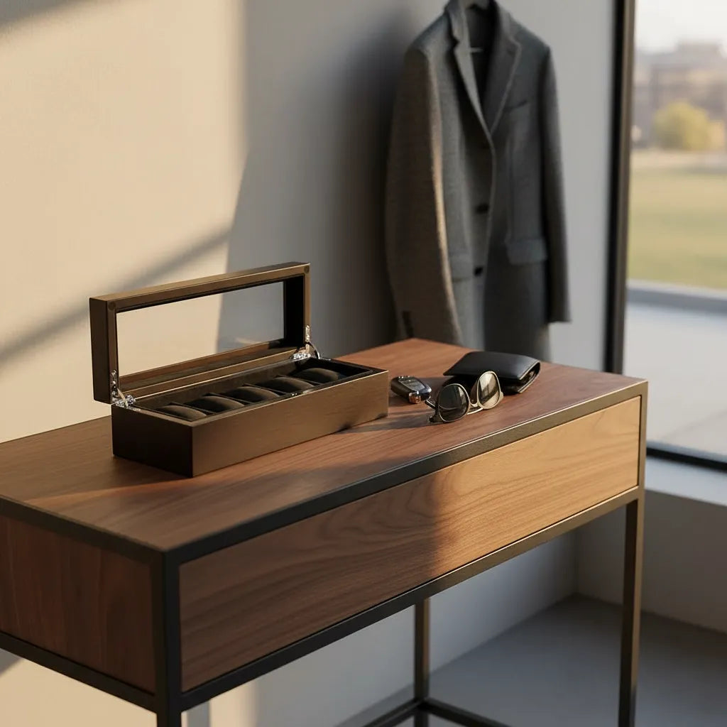 Boîte à Montres « Bambouroy » – 5 Montres