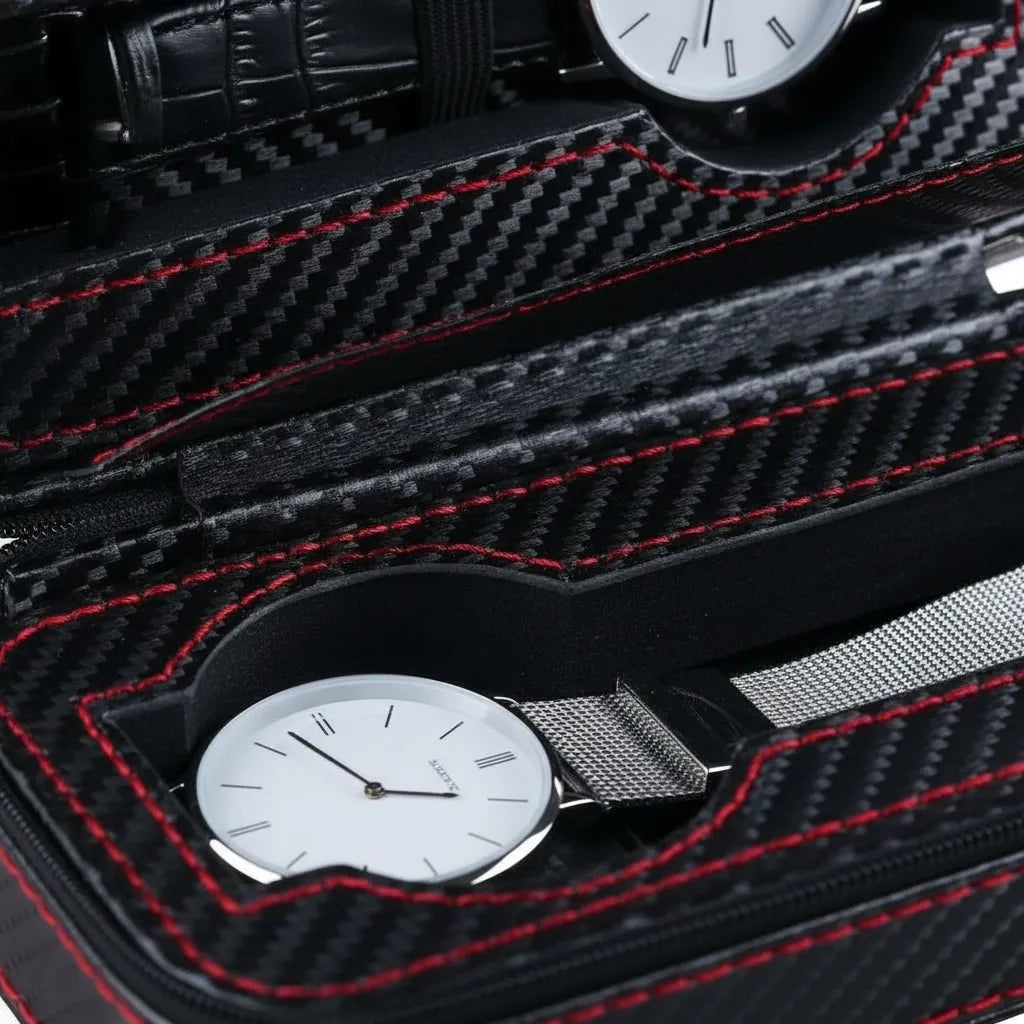 Boîte à Montres « Baroudeur » – 2 Montres