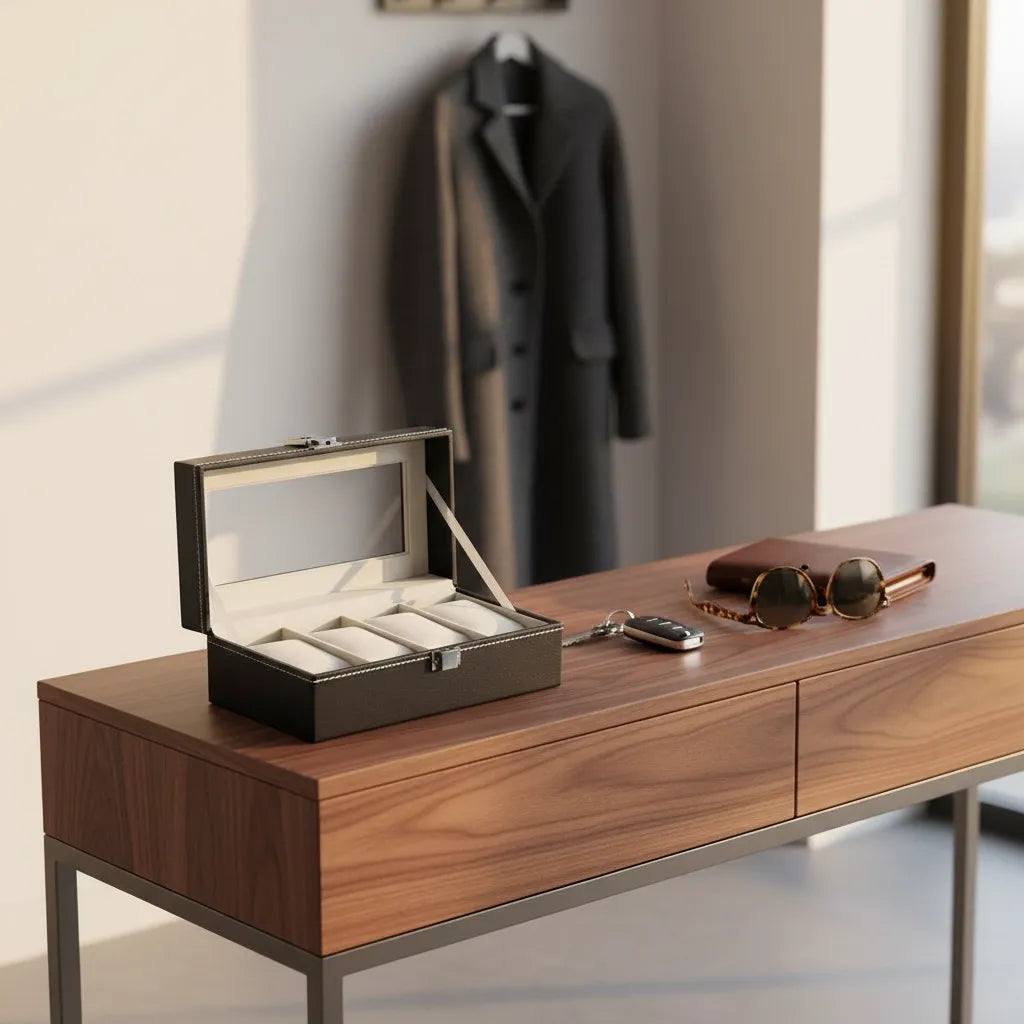 Boîte à Montres « Bicolline » – 4 Montres