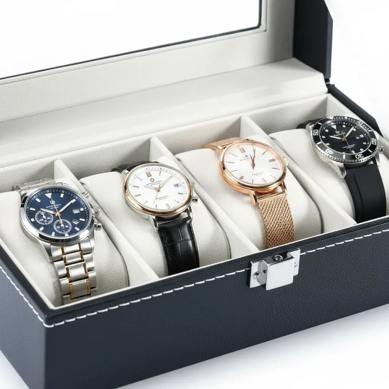 Boîte à Montres « Bicolline » – 4 Montres
