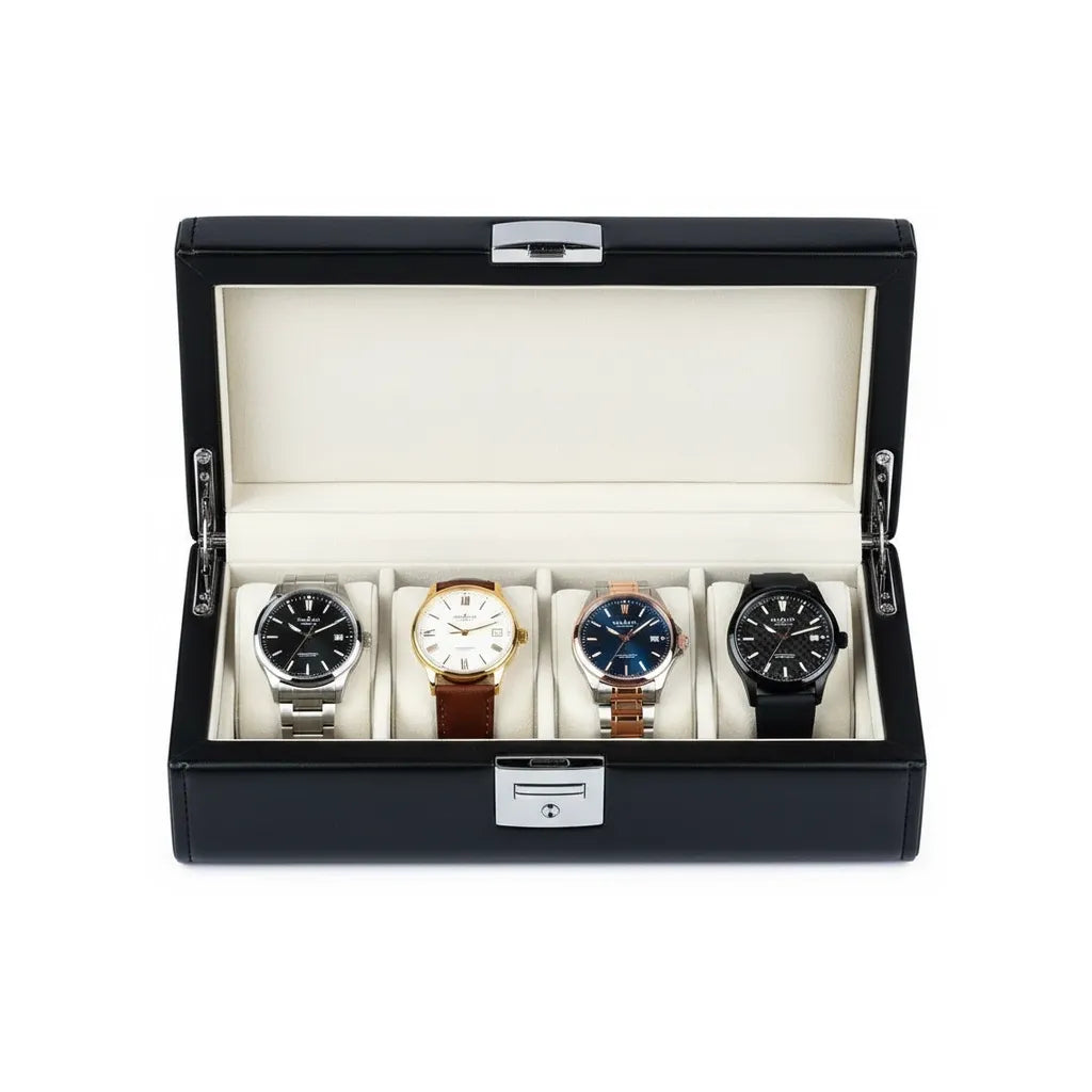 Boîte à Montres « Bicoloria » – 4 Montres