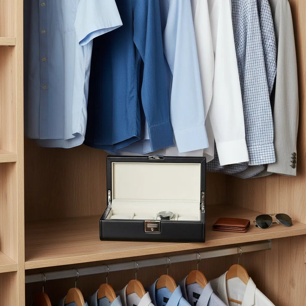 Boîte à Montres « Bicoloria » – 4 Montres