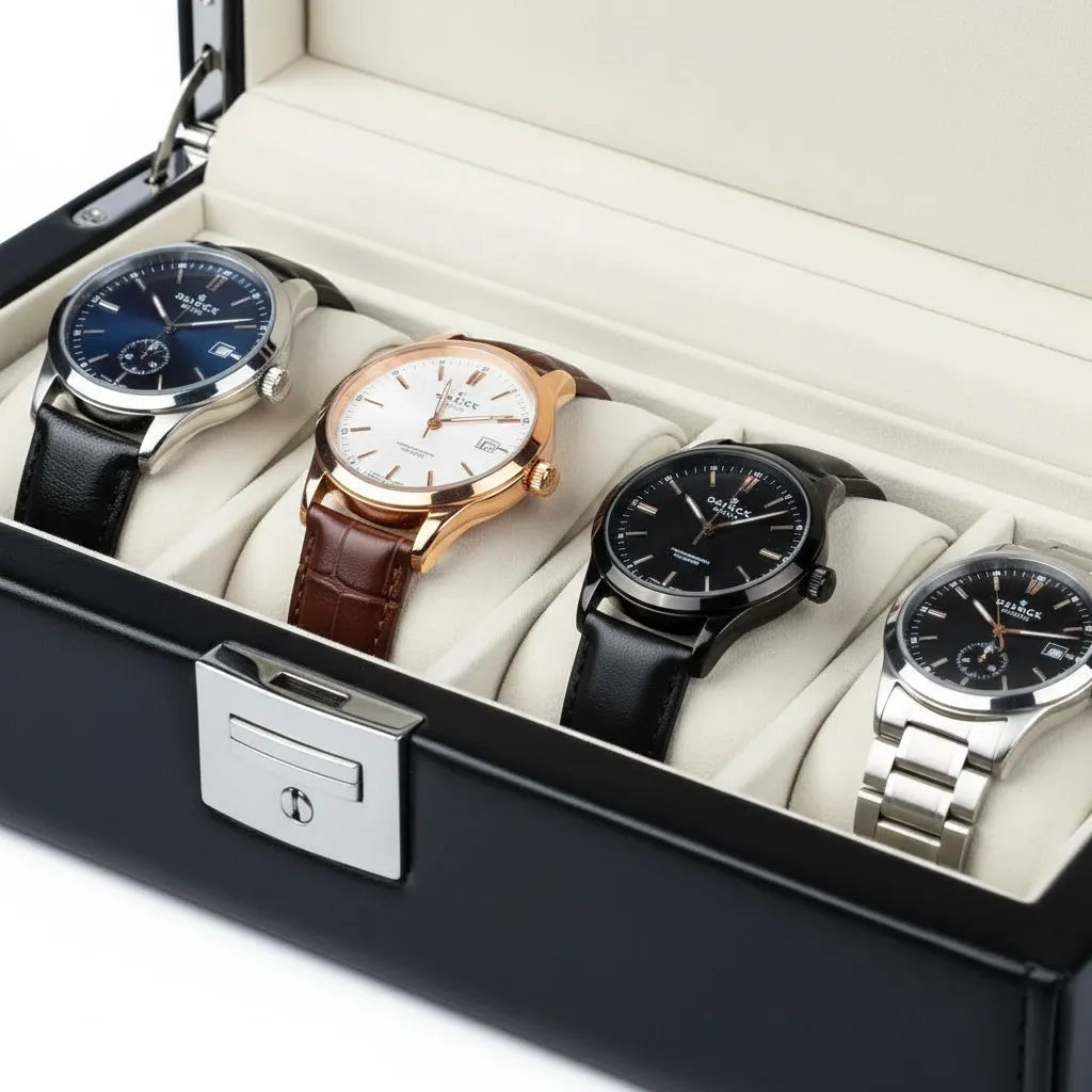 Boîte à Montres « Bicoloria » – 4 Montres