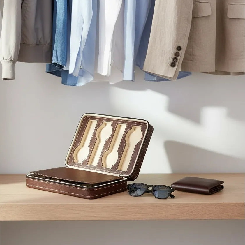 Boîte à Montres « Bison » – 8 Montres