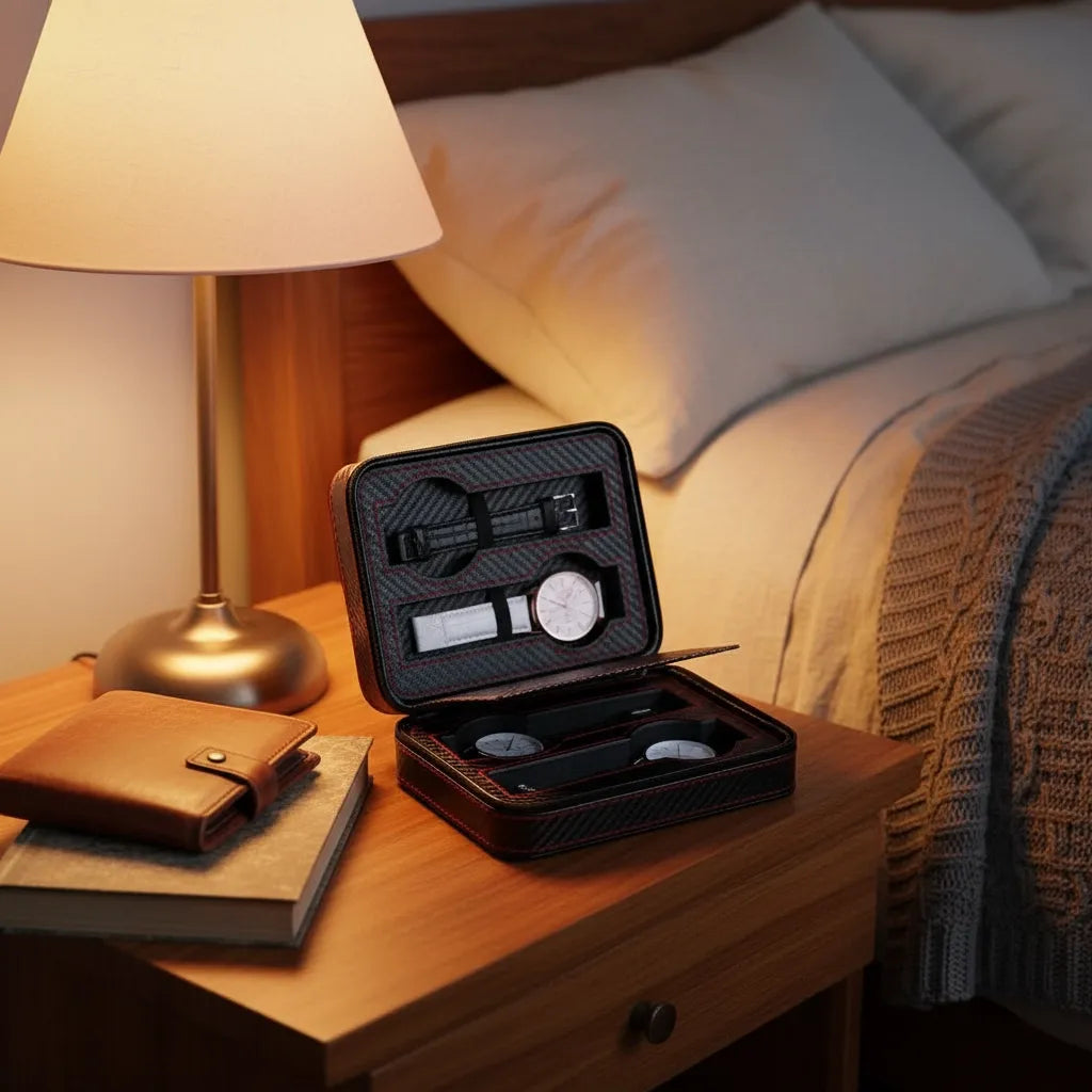 Boîte à Montres « Braisenuit » – 4 Montres