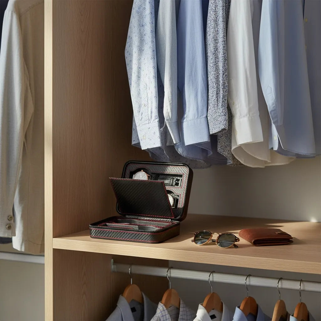 Boîte à Montres « Braisenuit » – 4 Montres