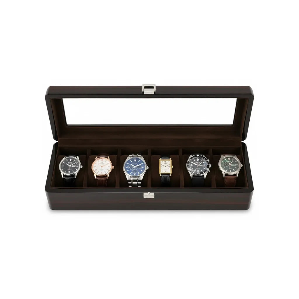 Boîte à Montres « Broux » – 6 Montres