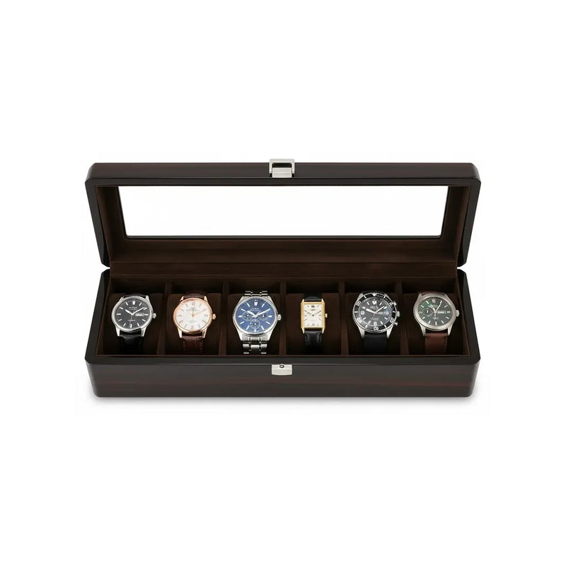 Boîte à Montres « Broux » – 6 Montres