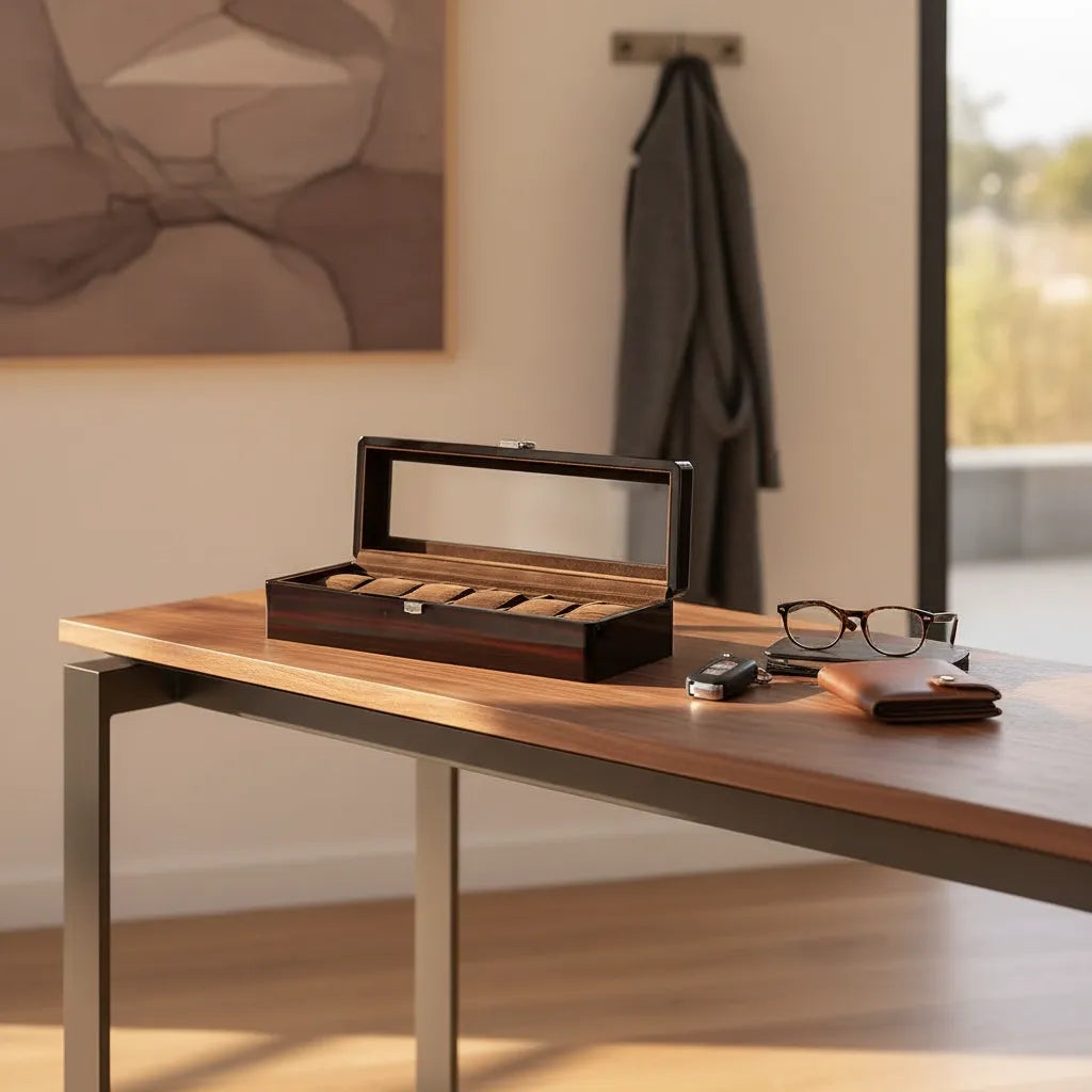 Boîte à Montres « Broux » – 6 Montres