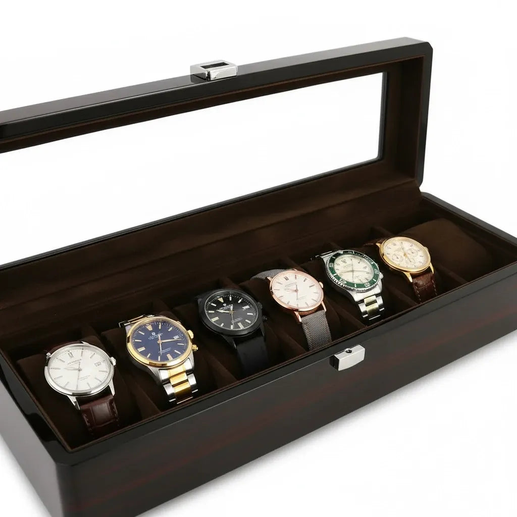 Boîte à Montres « Broux » – 6 Montres