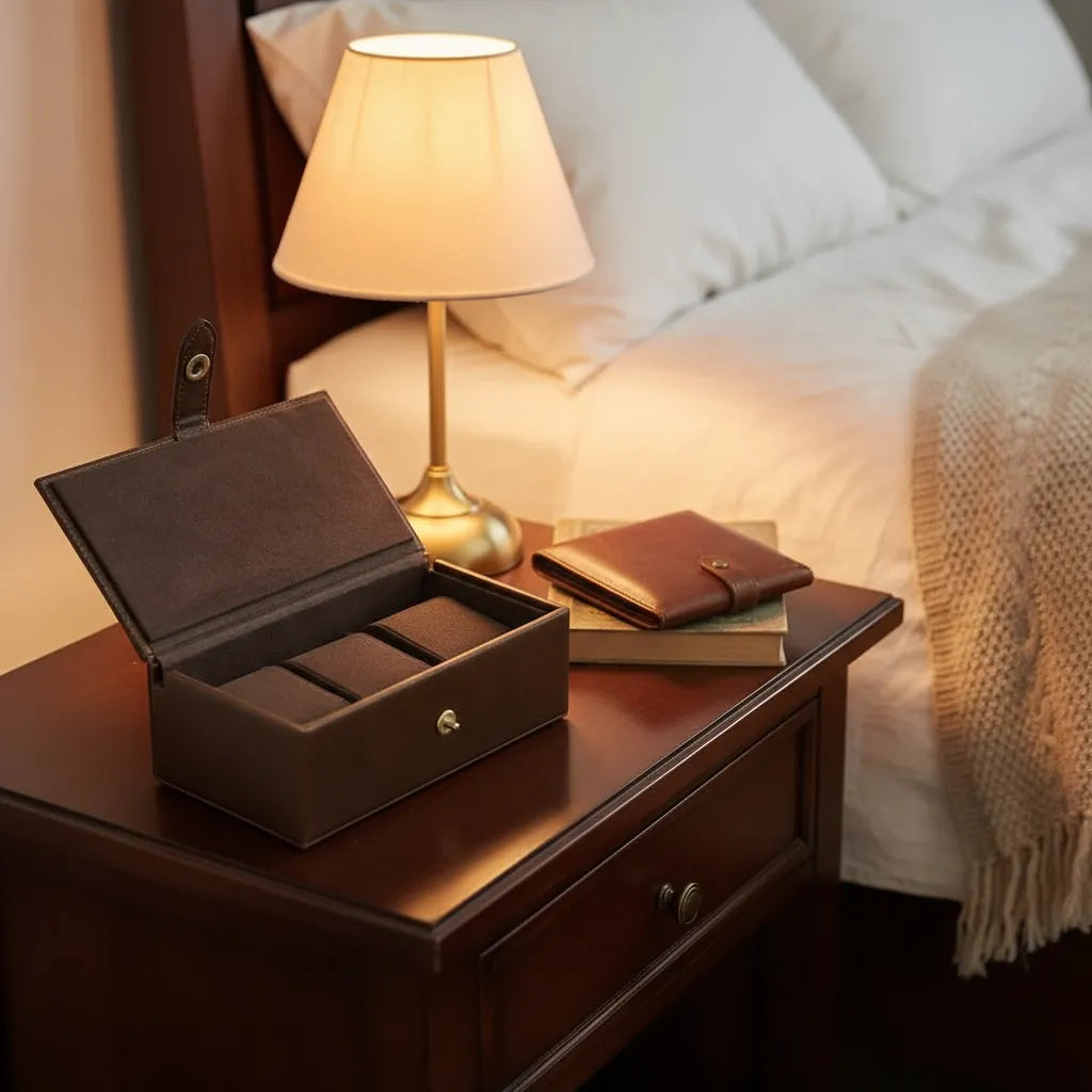 Boite à Montres « Cannelier » – 3 Montres