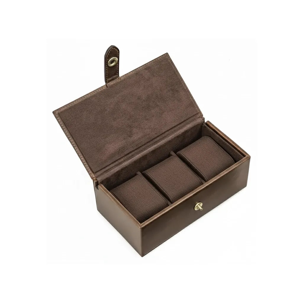 Boite à Montres « Cannelier » – 3 Montres