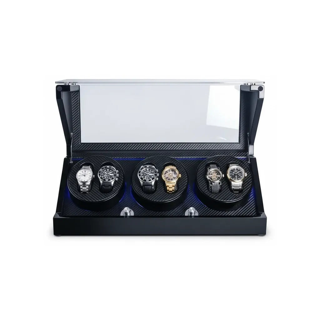 Boîte à Montres « Carbofutur » – 6 Montres