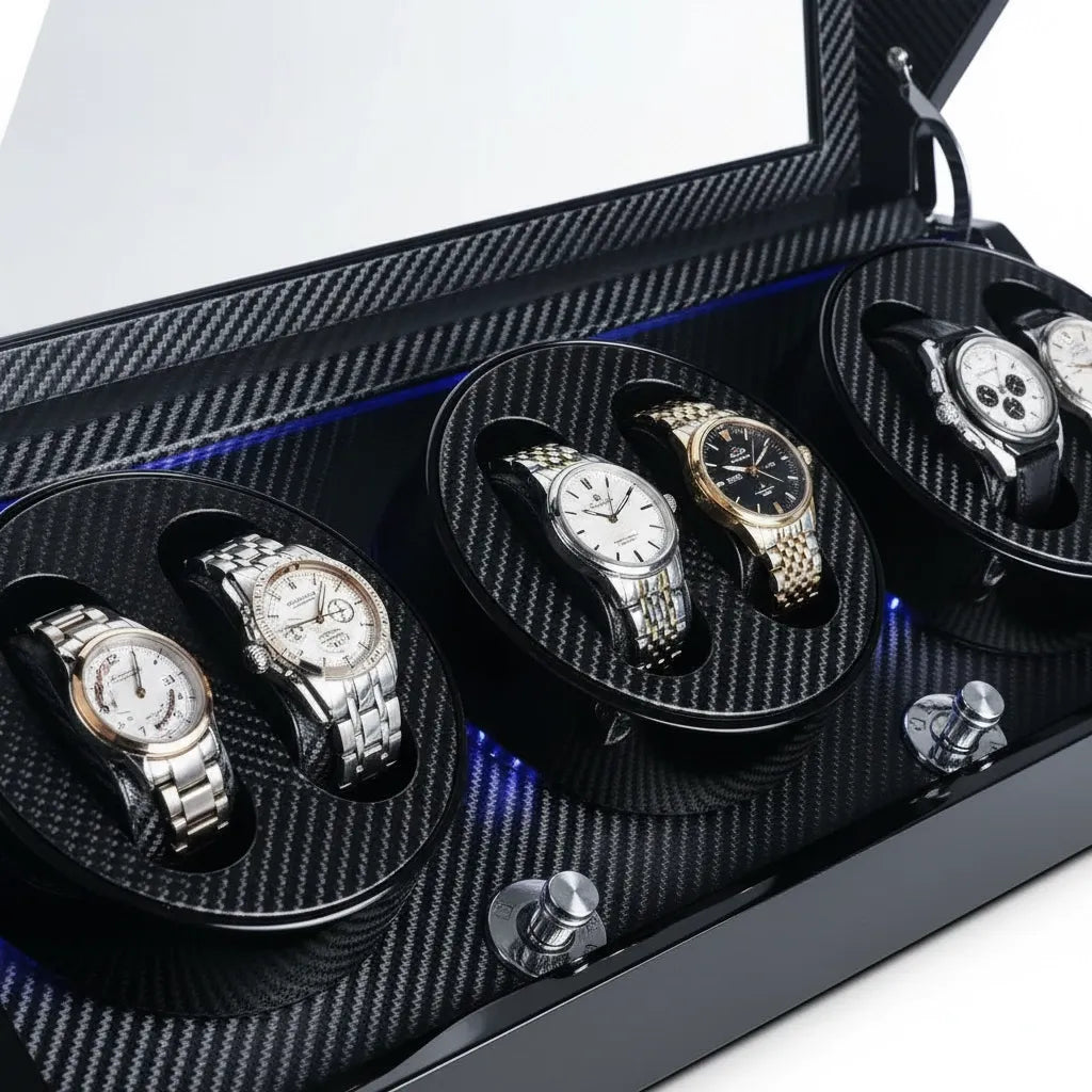 Boîte à Montres « Carbofutur » – 6 Montres