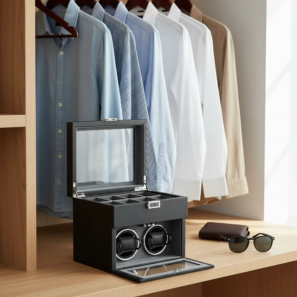 Boîte à Montres « Carbonyne » – 10 Montres