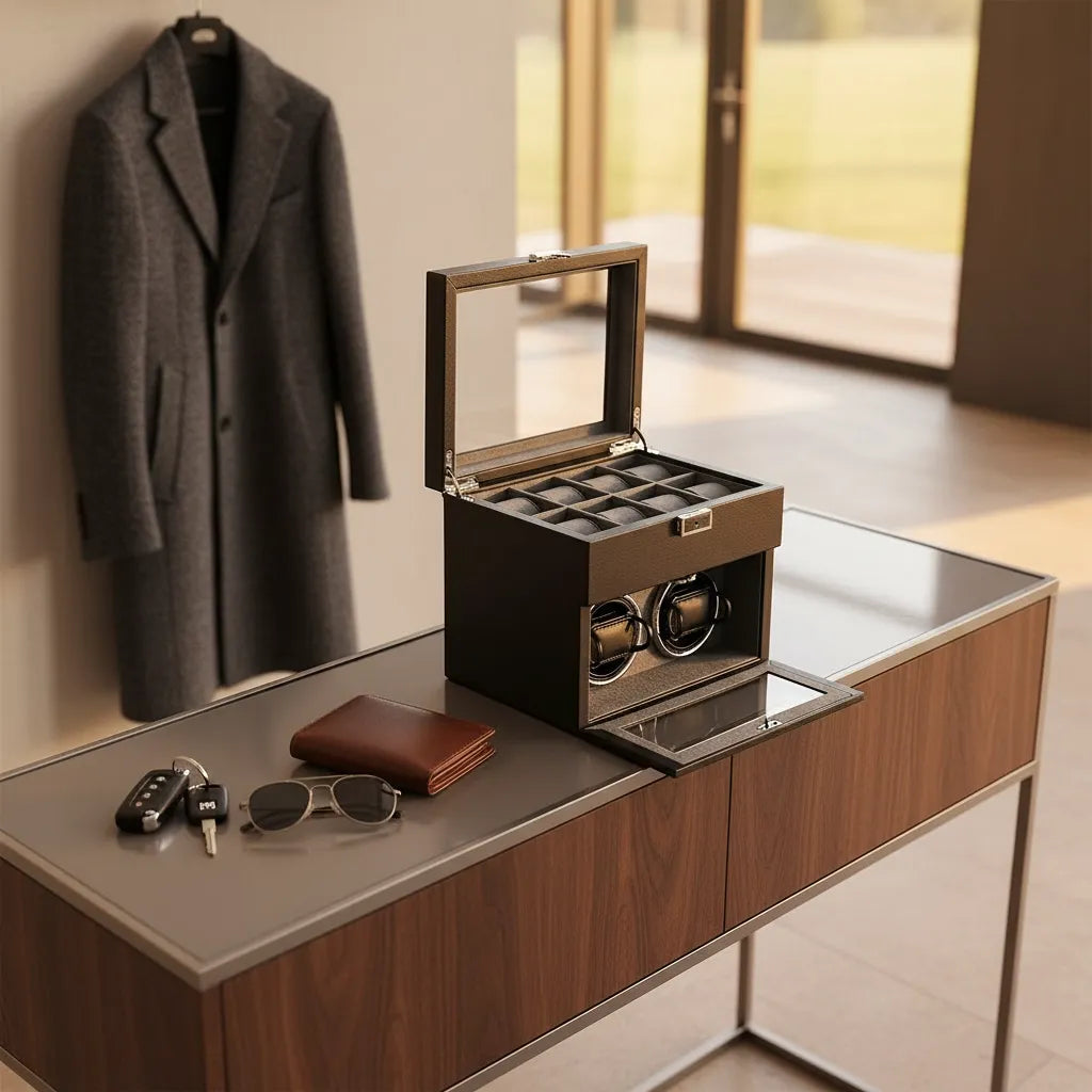 Boîte à Montres « Carbonyne » – 10 Montres