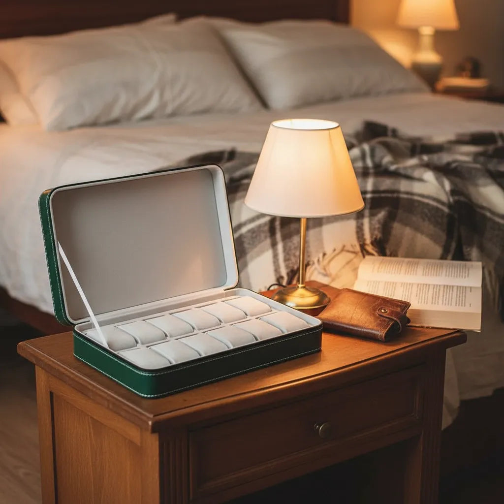 Boîte à Montres « Céladon » – 12 Montres