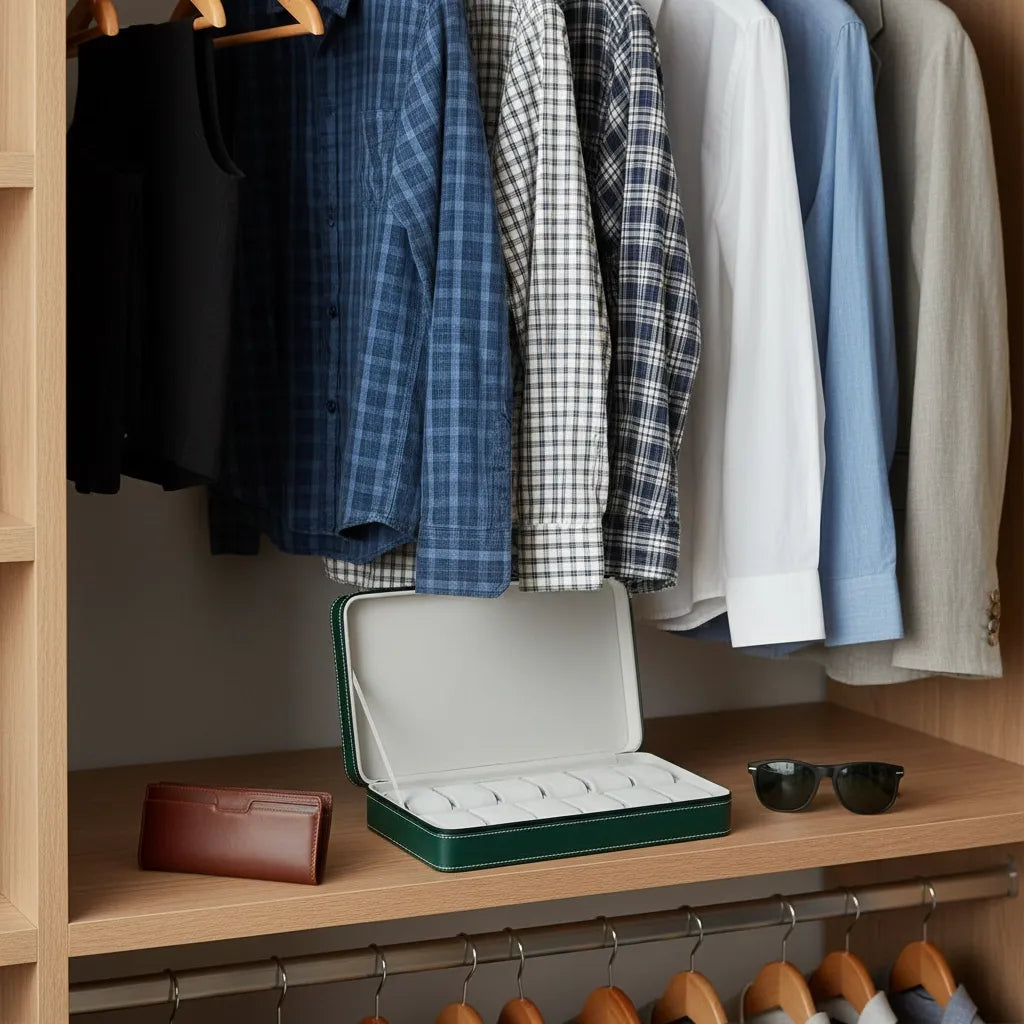 Boîte à Montres « Céladon » – 12 Montres