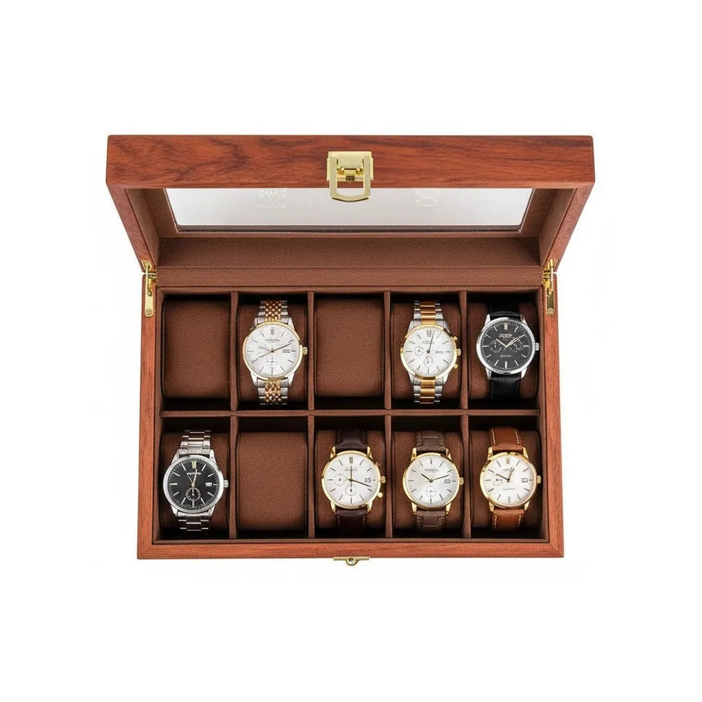 Boîte à Montres « Cerneau » – 10 Montres