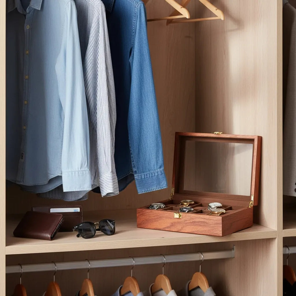 Boîte à Montres « Cerneau » – 10 Montres