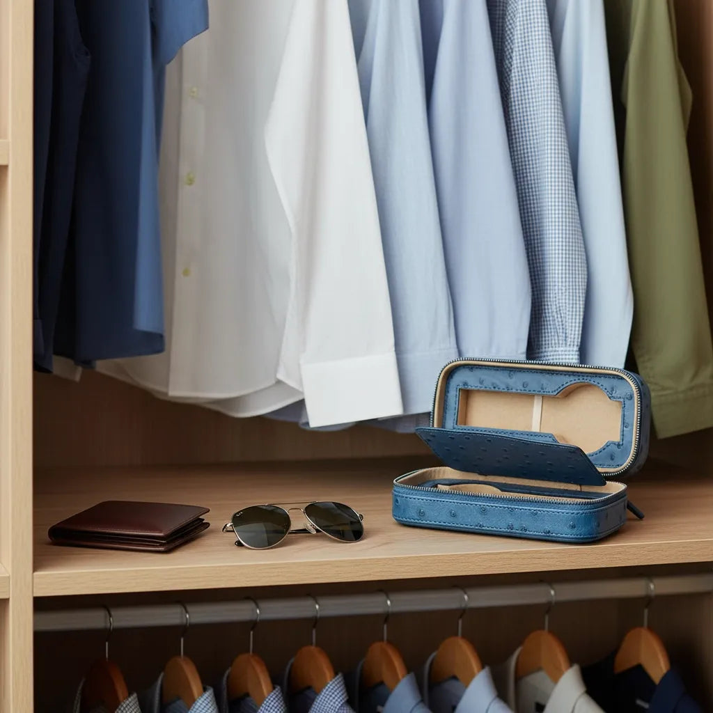 Boîte à Montres « Cérulien » – 2 Montres