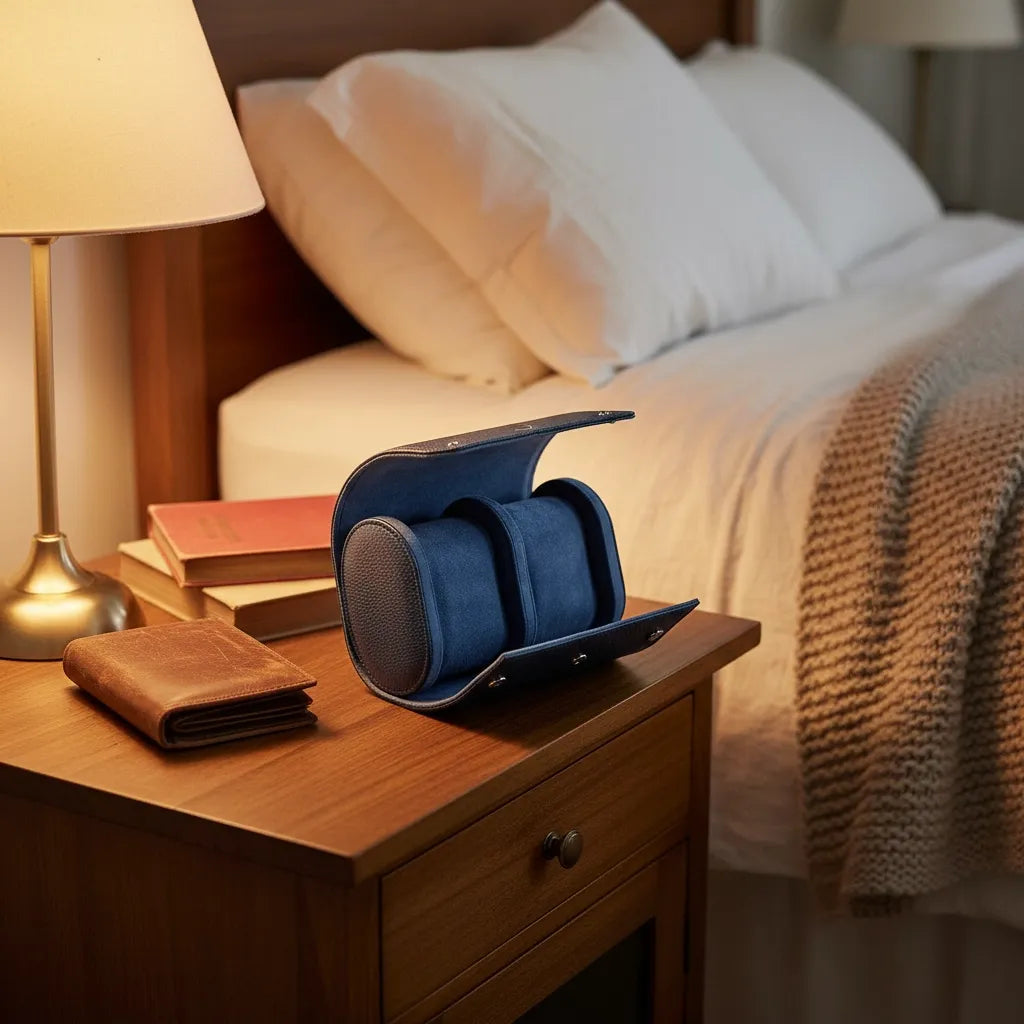 Boîte à Montres « Cobaltine » – 2 Montres