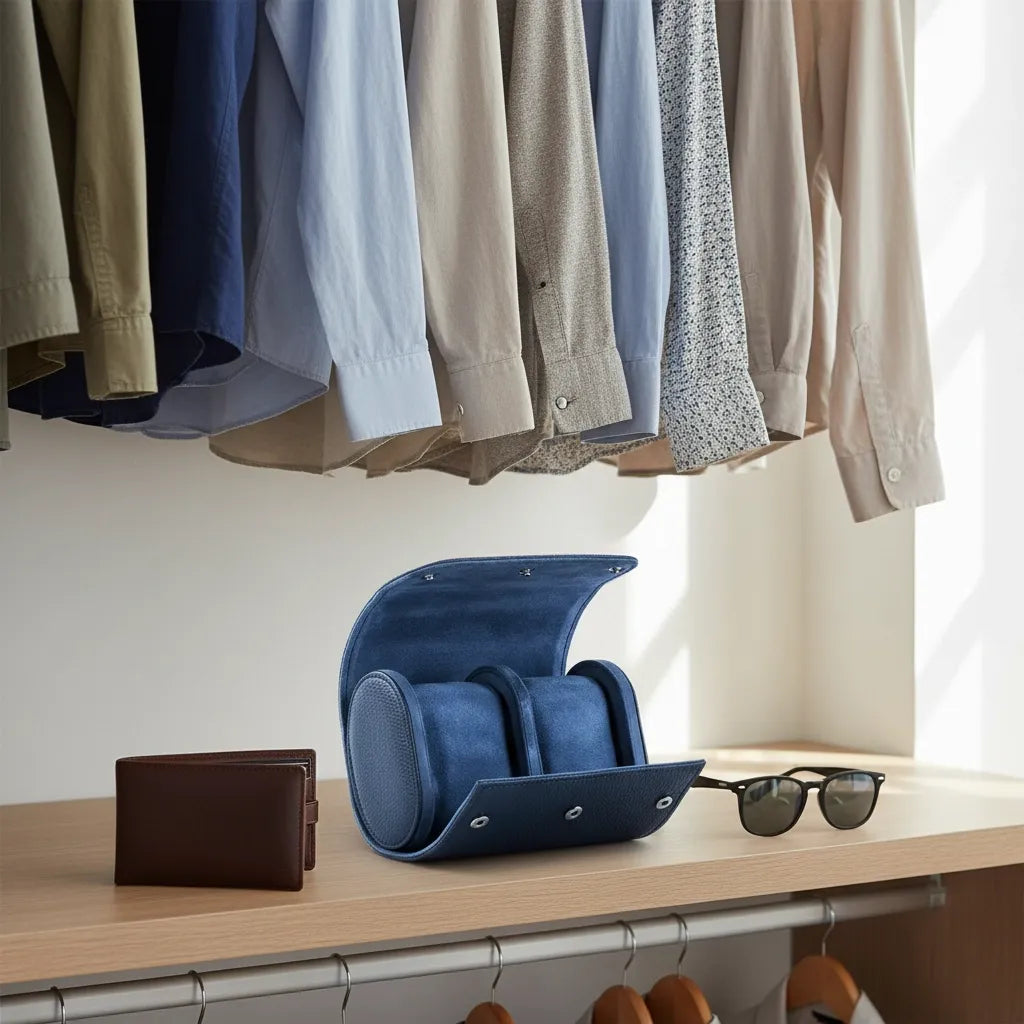 Boîte à Montres « Cobaltine » – 2 Montres