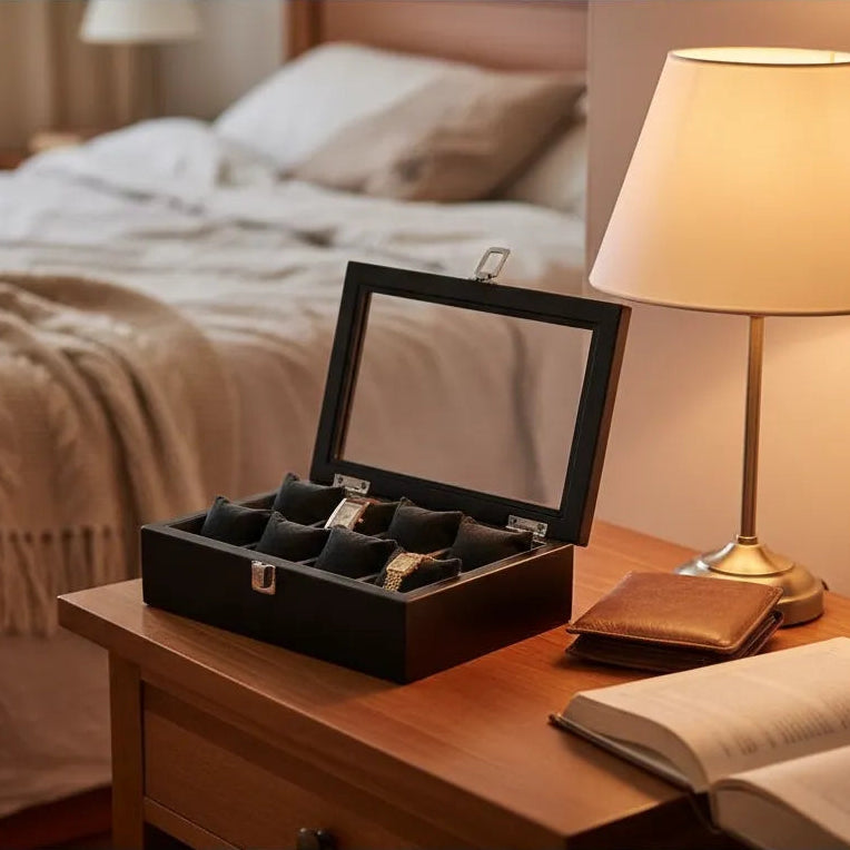 Boite à Montres « Corbeille » – 8 Montres