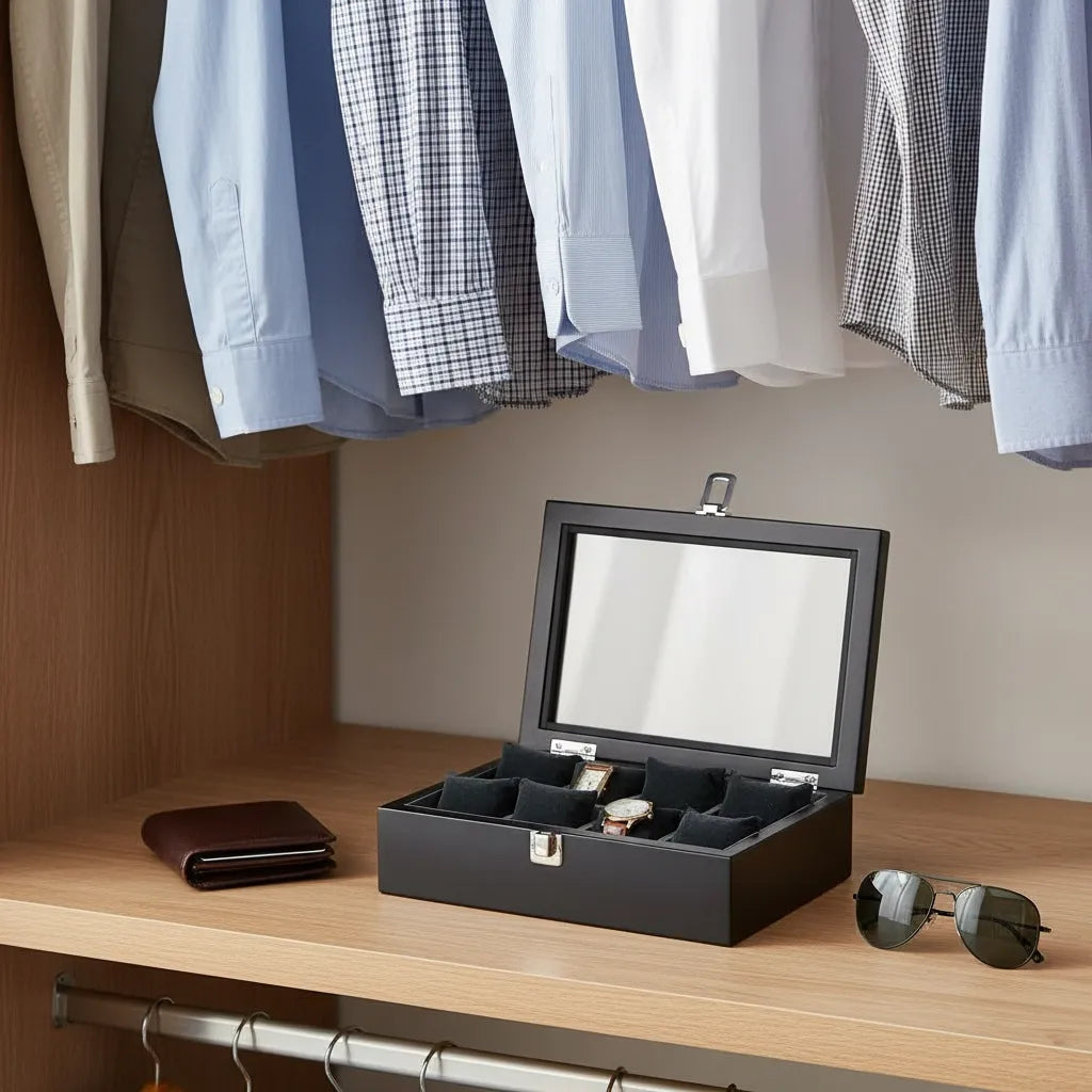 Boite à Montres « Corbeille » – 8 Montres