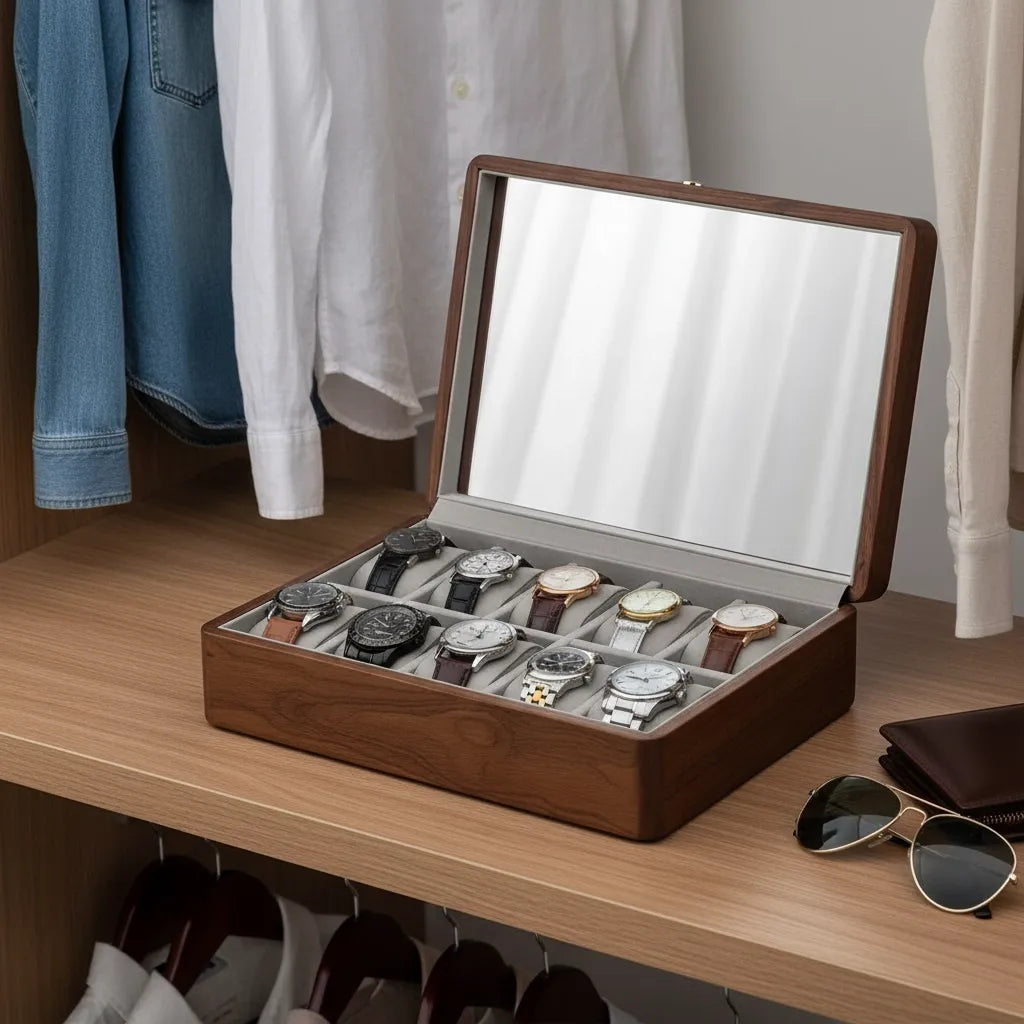 Boîte à Montres « Cordial » – 10 Montres