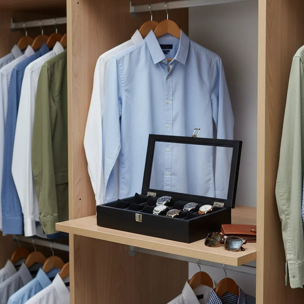 Boîte à Montres « Corvus » – 12 Montres