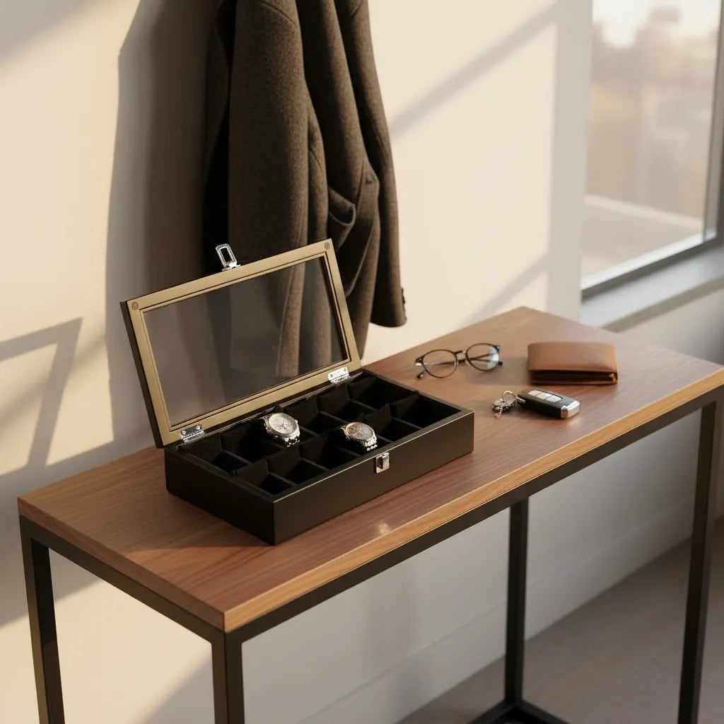 Boîte à Montres « Corvus » – 12 Montres