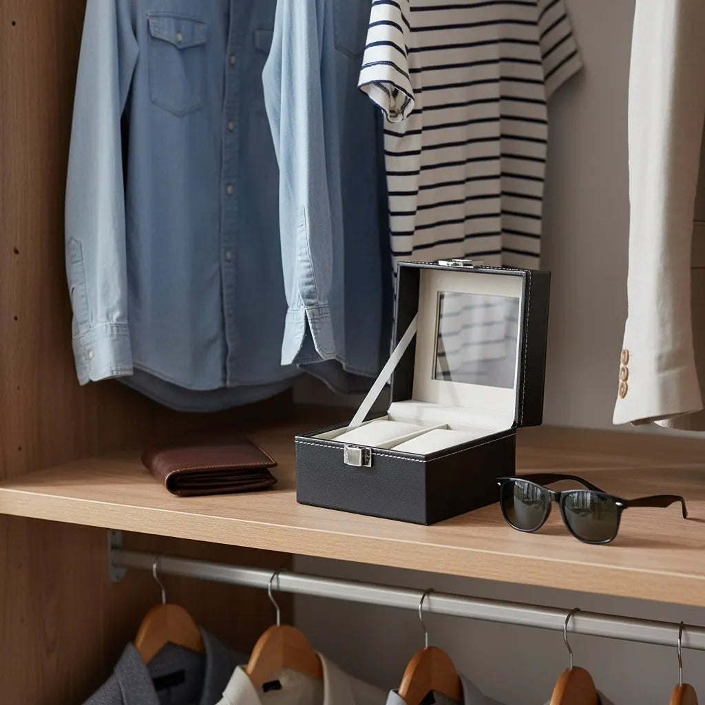 Boîte à Montres « Éboulis » – 2 Montres