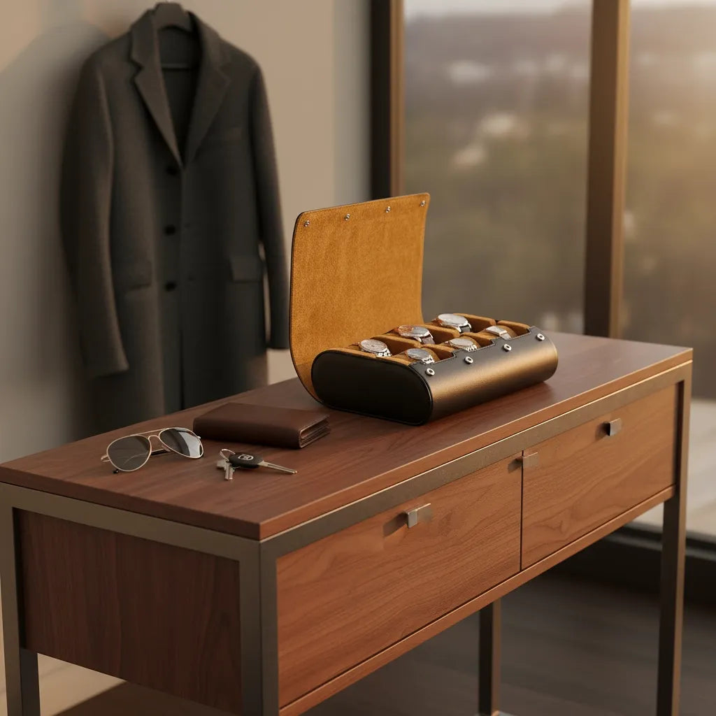 Boîte à Montres « Fauve » – 6 Montres