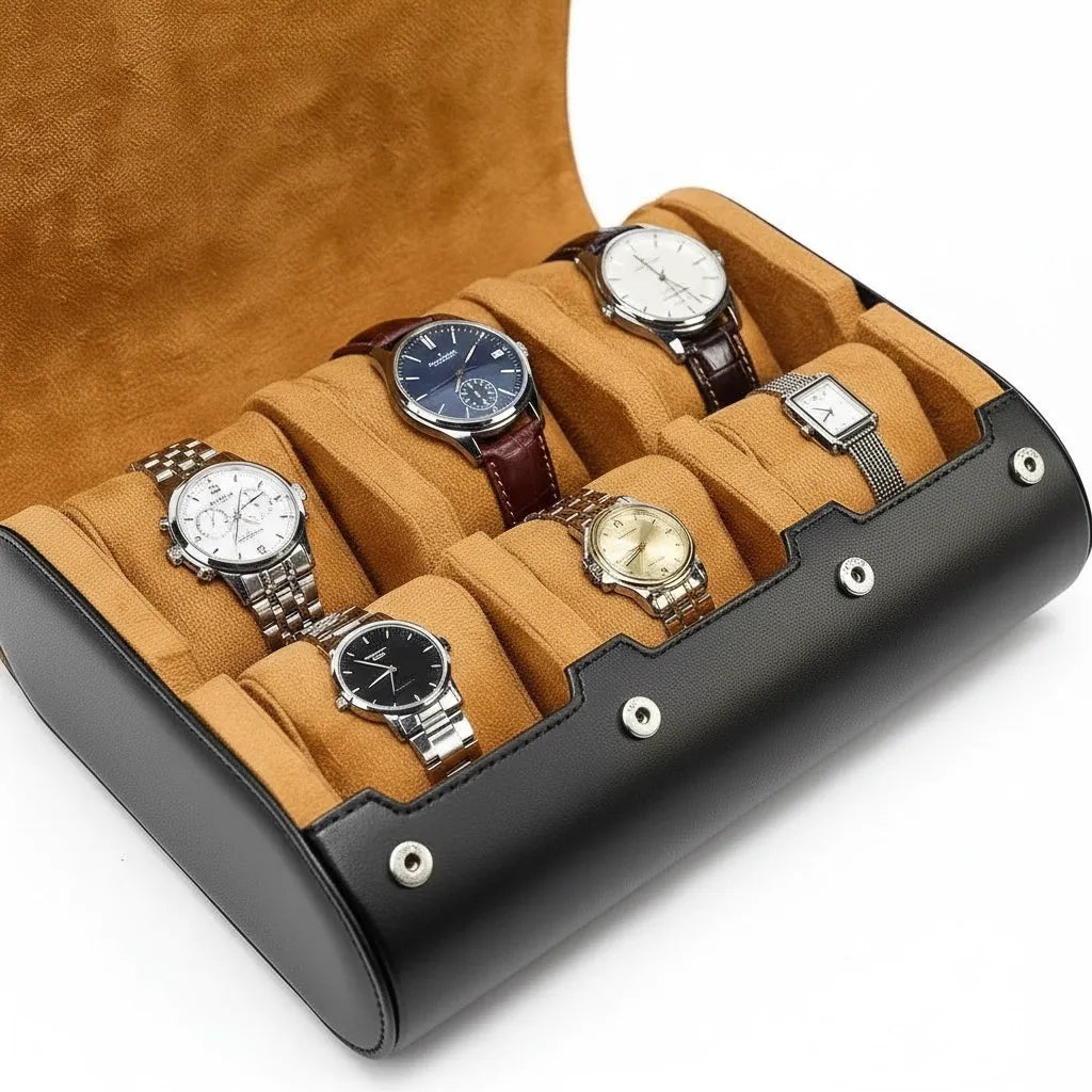Boîte à Montres « Fauve » – 6 Montres