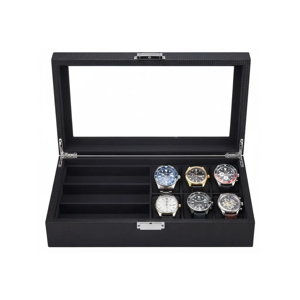 Boîte à Montres « Fulgurite » – 6 Montres