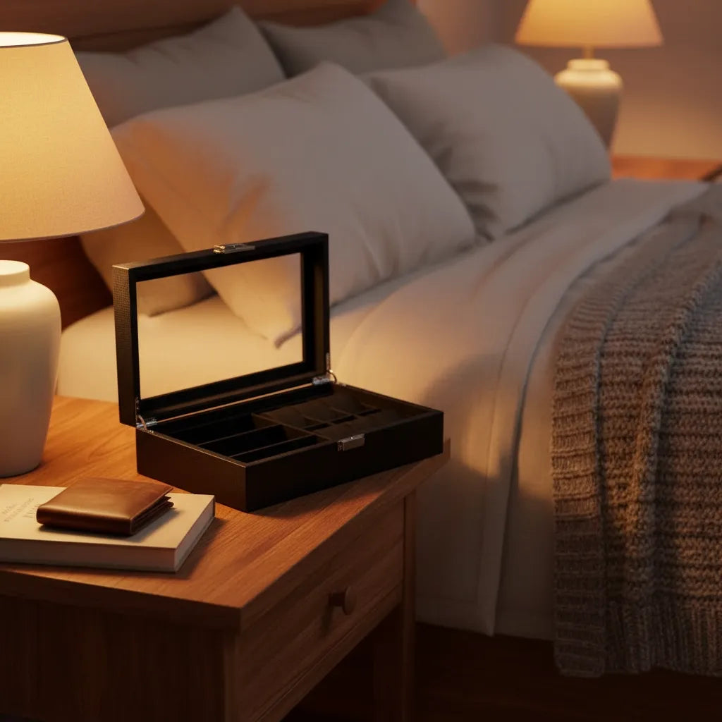 Boîte à Montres « Fulgurite » – 6 Montres