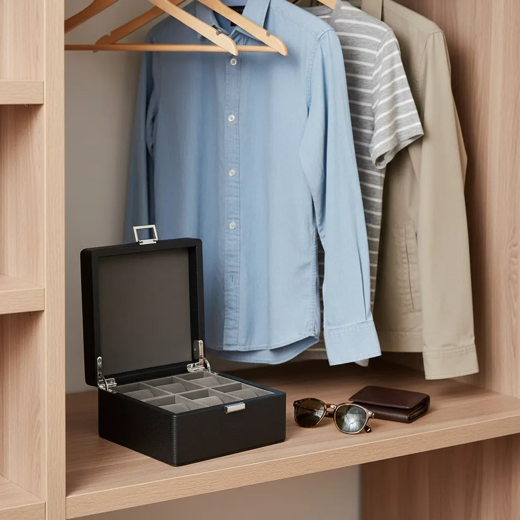 Boite à Montres « Givre » – 6 Montres