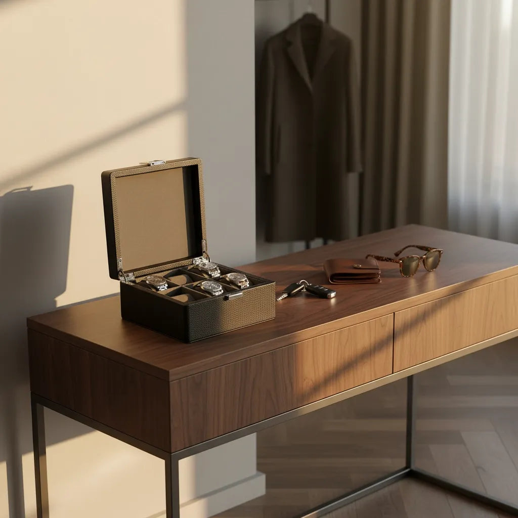 Boite à Montres « Givre » – 6 Montres