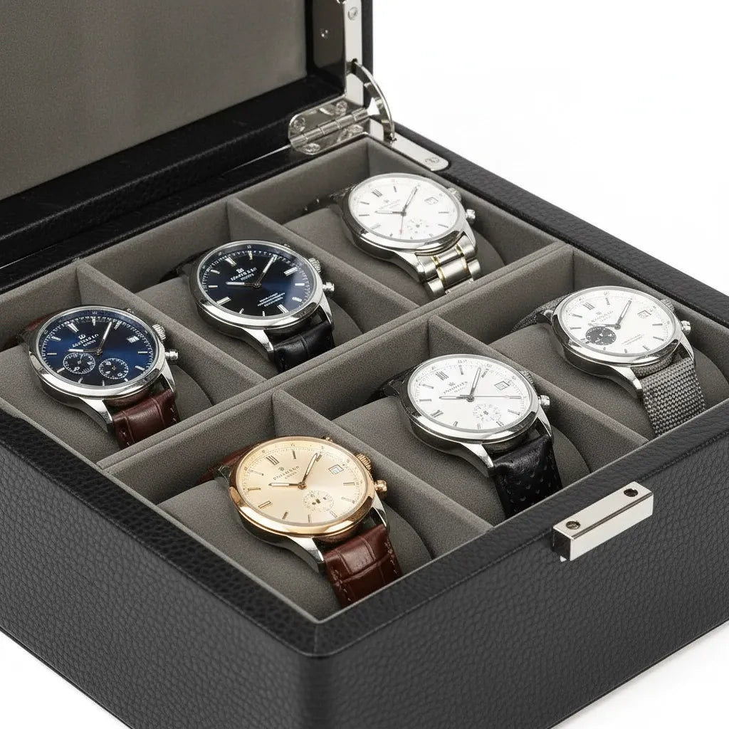 Boite à Montres « Givre » – 6 Montres