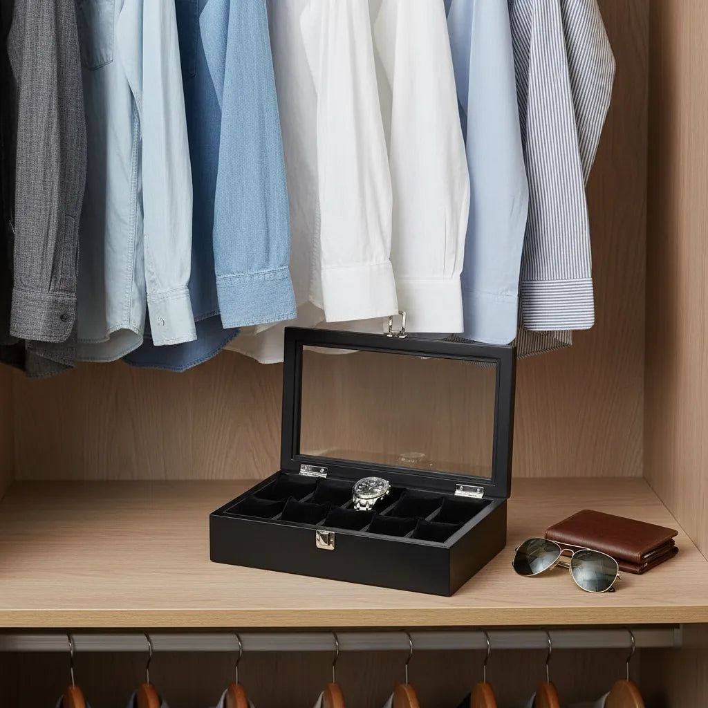 Boîte à Montres « Gothique » – 10 Montres