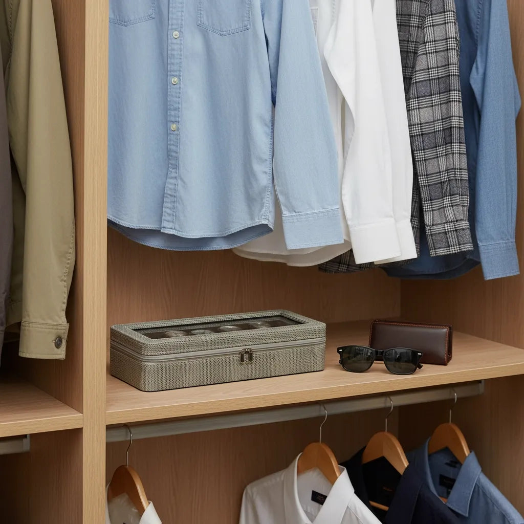 Boîte à Montres « Granit » – 6 Montres