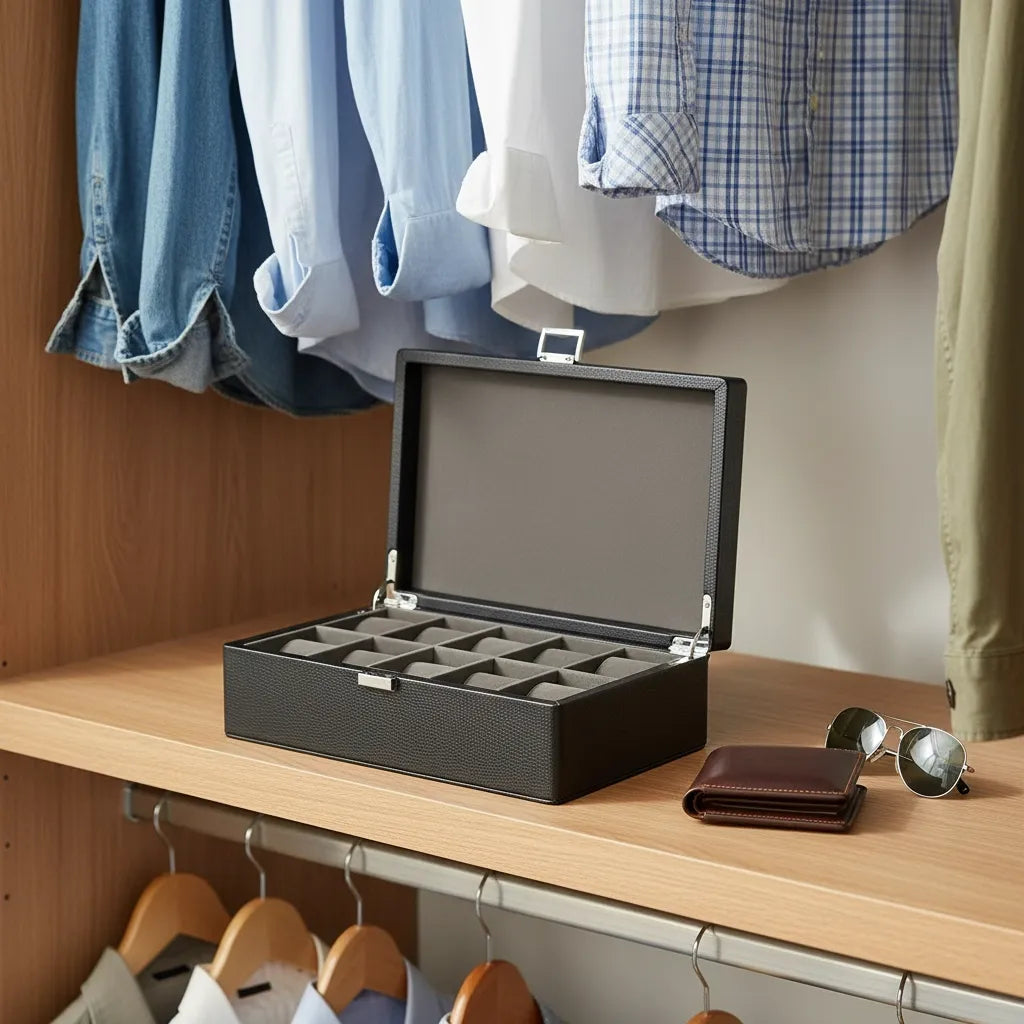 Boîte à Montres « Grès » – 10 Montres