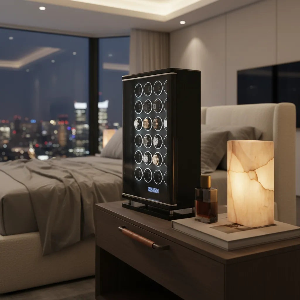 Boîte à Montres « GuildeNoire » – 24 Montres