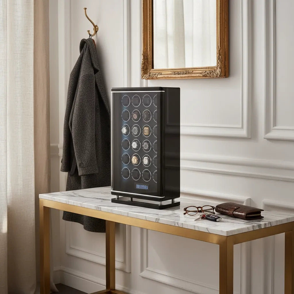 Boîte à Montres « GuildeNoire » – 24 Montres