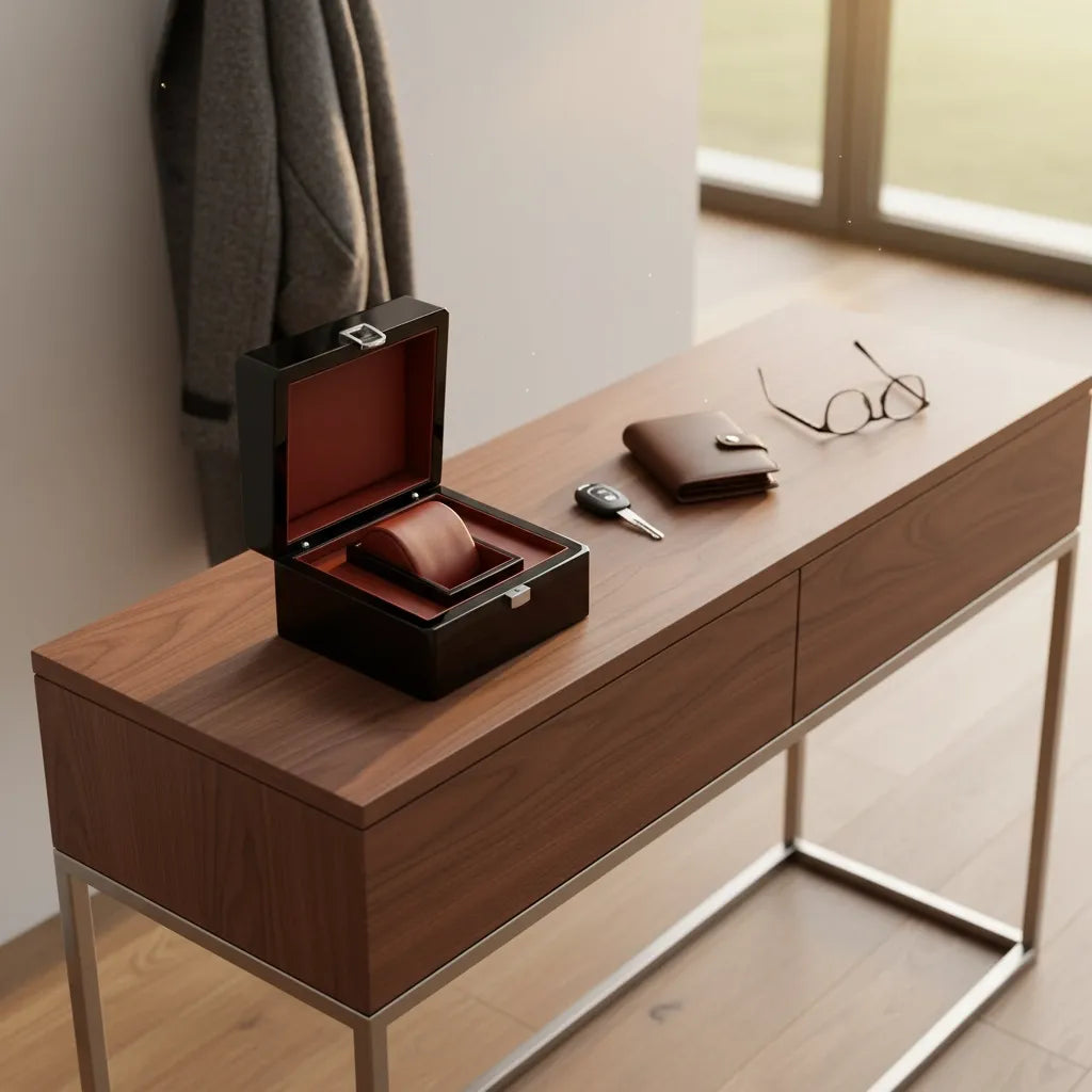 Boîte à Montres « LaqueNoire » – 1 Montre