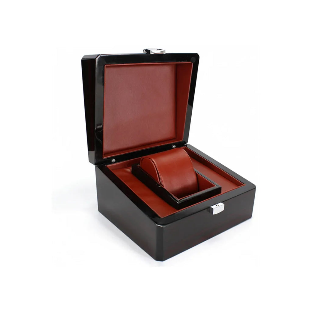 Boîte à Montres « LaqueNoire » – 1 Montre