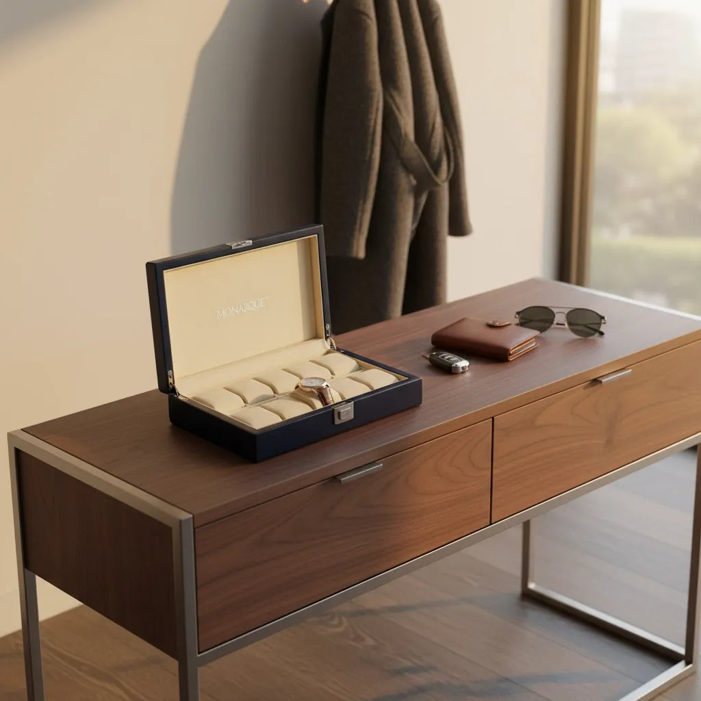 Boîte à Montres « Marine » – 10 Montres