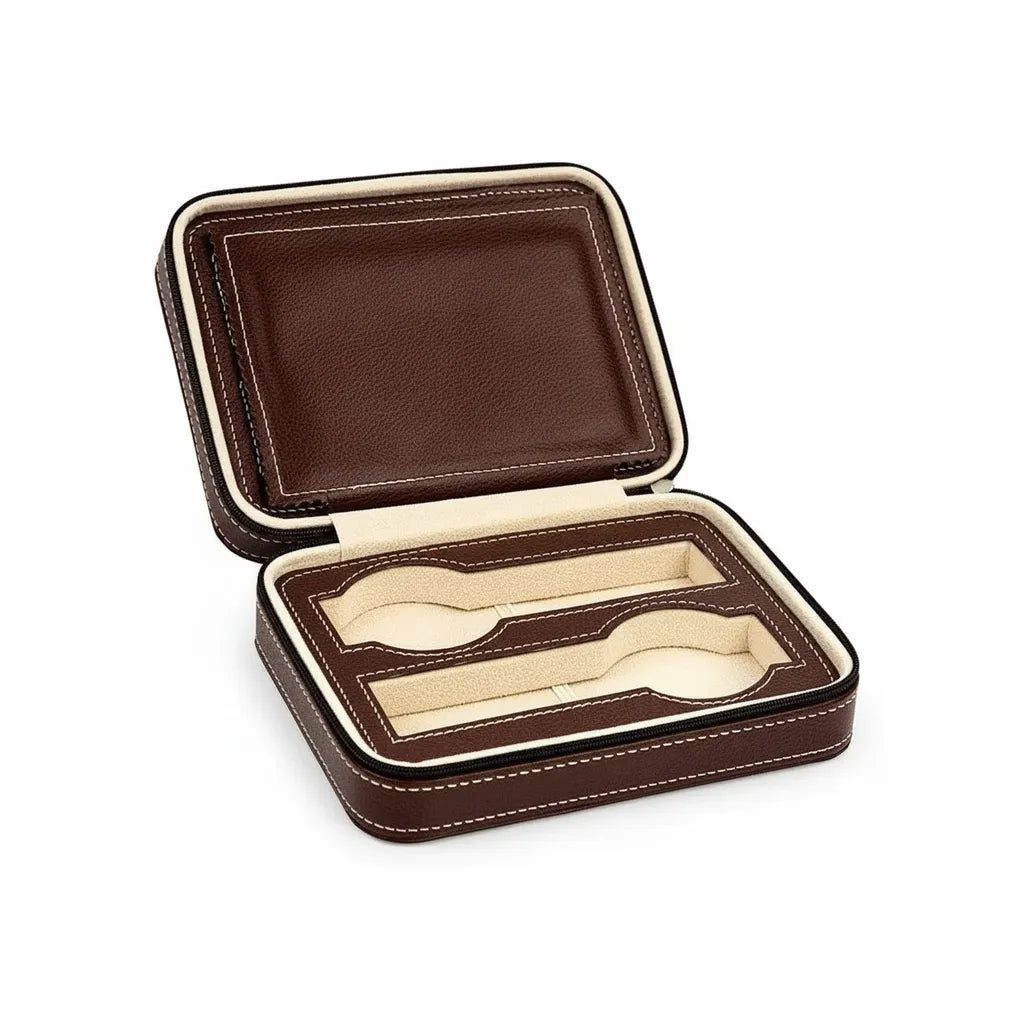 Boîte à Montres « Maroquin » – 4 Montres