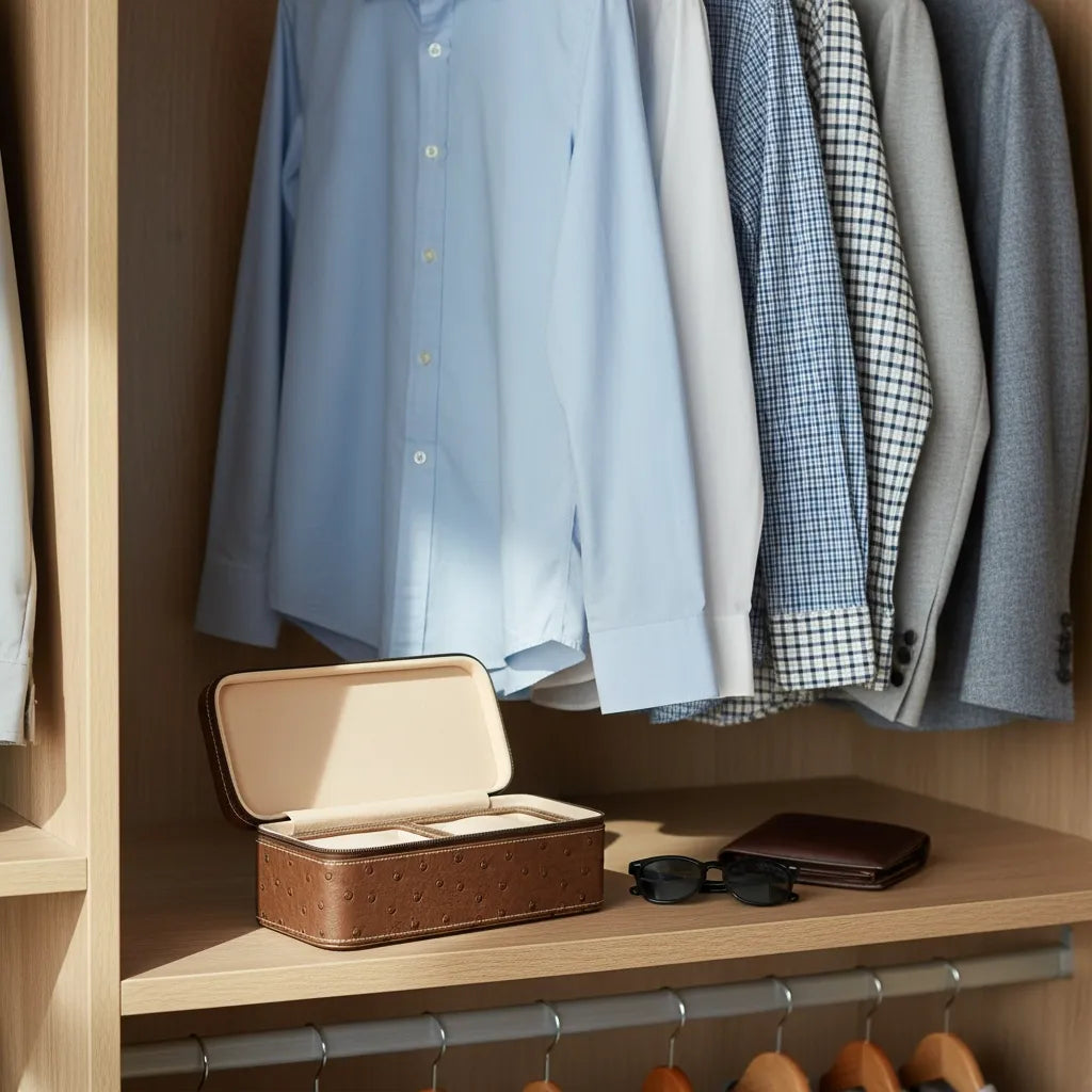 Boîte à Montres « Mocaccino » – 2 Montres